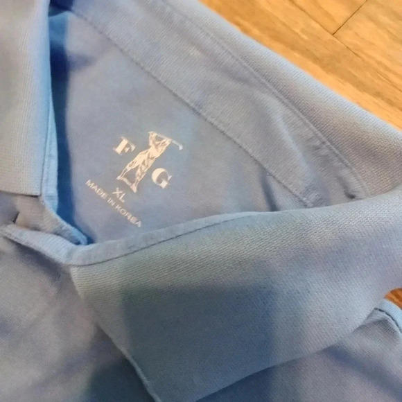Fairway & Greene Light Blue XL Golf Shirt - Picture 3 of 4